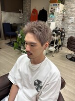 アンサ 伏見桃山店(ANSA)&nbsp;アクティブショート/メンズカラー/ブリーチ/伏見桃山メンズ