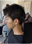 夏を快適に過ごす爽やかグラデーションメンズショート