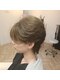 イーナ(e-na)の写真/骨格・髪質に合わせた大人ショート。女性もメンズも扱いやすく。