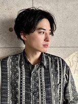 RATIE　HOMME【メンズサロン　栄　久屋大通】【ラティオム】&nbsp;【Ratie】韓国ヘア×ニュアンスセンターパート×フェザーパーマ