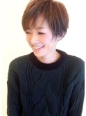 シースルーバング☆マッシュショート