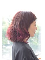 ヘアアンドメイク ムーア(Muuua)&nbsp;アメリカンチェリーのグラデーションカラー