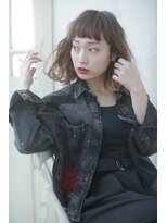 リー 甲子園(Lee)&nbsp;ちよっとモードなルーズパーマボブ