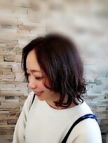 ココニベンテ(552vente) ウェット仕上げの大人ボブ