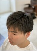 男前メンズショート