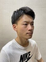 グレイスフル バーバープラチナム 六本木店(Graceful Barber platinum)&nbsp;ツーブロショート73アップバング