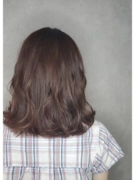 キューズ 津田沼(cue's) 透明感コーラルピンク/上品ハイライト/ラフニュアンス[津田沼]