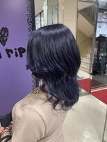 アンリップ ジー(salon unripＧ)&nbsp;m.m#ブルーパープル