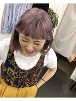 フィン(fin,)&nbsp;fin,/外ハネボブ/セクションカラー/グラデーションカラー