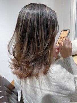 エイト 横須賀中央店(EIGHT) デザインカラー_切りっぱなし