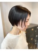 【paige/橋本】大人かわいい小顔ショート・ナチュラルブラック