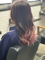 トイロ(toilo)&nbsp;グラデーションカラー バレイヤージュ ピンクカラー