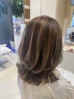 ボブインターナショナル(bob international)&nbsp;白髪染め×ハイライト