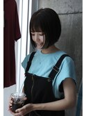ミニボブとアッシュグレージュ