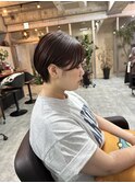 丸みショート/ショートボブ/ミニボブ/小顔ショート/ショート