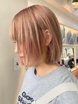 ロア 福岡天神本店(LORE)&nbsp;ダブルカラーベージュカラーケアブリーチカラーハイトーンカラー