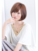ミセスひし形前下がりロブ/髪質改善/ショート20代30代40代/[柏]