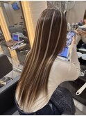 エクステのみで作るハイライトスタイル!