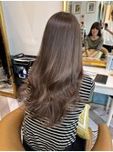 メルティカラー似合わせカットウェーブミディアムレイヤーカット