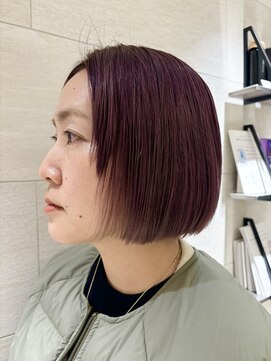 ラベンダーミニボブ