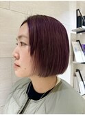 ラベンダーミニボブ