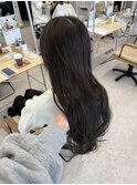暗めグレージュカラー
