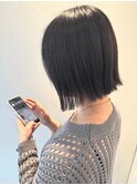 タッセルボブ×髪質改善トリートメント