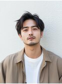 大人アップバング/韓国マッシュ/スペインカール