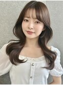 韓国くびれヘア/レイヤーカット/顔周りカット/髪質改善/表参道