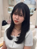 ビュー フクオカ(VIEW FUKUOKA)&nbsp;ロングレイヤー！顔周りカット