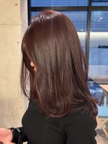 キーチェ 梅田中崎町(keych)&nbsp;レイヤーカット/ミディアム/カラー/縮毛矯正/大阪梅田/中崎町