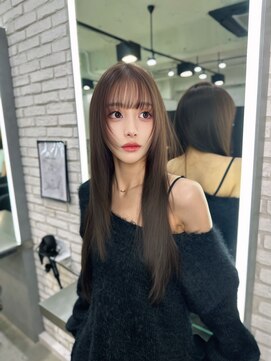 シェノン バイ アランスミシー 表参道(CHAINON by Alan smithee) 表参道/クラゲヘアー/オリーブグレー/小顔/ココアベージュ/渋谷