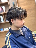 アトラクト バイ ラック 津田沼(Attract by LUCK) MIXシャドウパーマ/フェザーショート/ブリーチ/メンズパーマ