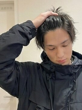 ディアローグ 自由が丘Luz店 メンズスタイル　/　　刈り上げセンターパート　/自由が丘