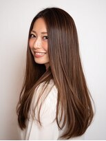 アンサ 小倉店(ANSA)&nbsp;ナチュラルブラウンロング｜柔らか透明感