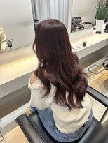 ムード タテマチ(mood tatemachi)&nbsp;レイヤーカット　レッドブラウン