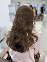 ハピネス 梅田茶屋町店(HAPPINESS)&nbsp;韓国風/レイヤーカット/顔周り/顔まわり/髪質改善/ベージュ