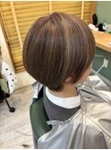 白髪ぼかしカラー