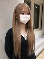 グロウ 渋谷(grow)&nbsp;ハニーベージュ×プルエクステ