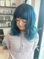 エスデザイン(es design)&nbsp;水色カラー【ブリーチ】