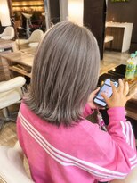 ヘアサロン ビビット 志紀店(VIVIT)&nbsp;ハイトーングレージュカラー