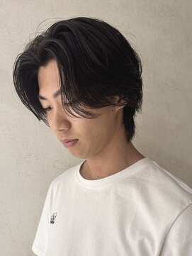 ハイプ メン 藤沢(HYPE MAN) フェザーパーマニュアンスパーマ毛流れパーマメンズパーマ