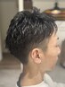 【9時限定】メンズ限定 カット+炭酸シャンプー+眉カット6600円→6400円