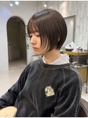 【畑中正敏】20代30代40代◎小顔丸みショート,くびれボブ