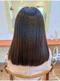髪質改善ストレート