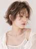 【粟飯原指名】カット＋カラー＋トリートメント￥7700