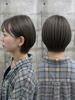 リトマス 二子玉川(litmus) ハンサムショート/シースルーバング/ショート/丸みショート