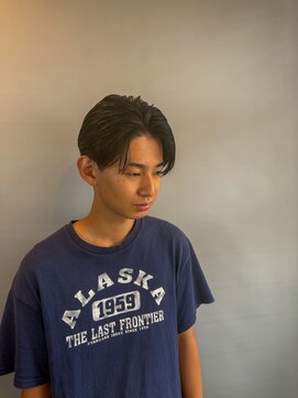 シュンギクヘアステイション(SHUNGIQ=HAIR STATION) 大人軽めセンターパート