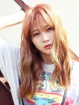 ペイジス(Pages) ラフ巻き×オレンジ