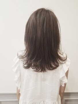 グランシュ 青葉台店(GranCieux) セミディーワンカール×アッシュバイオレット☆